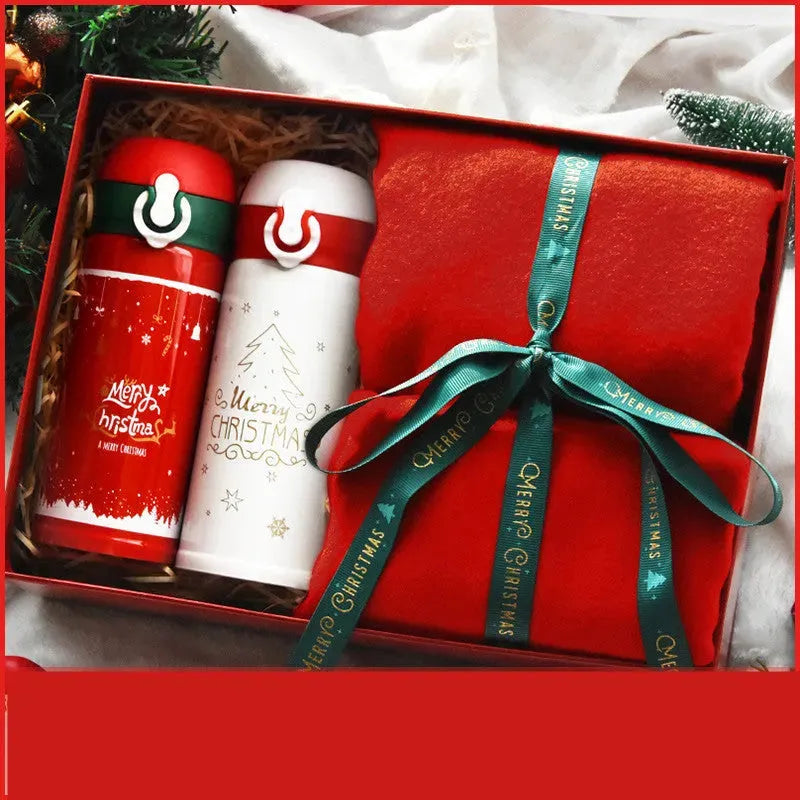 Christmas Gift Female Thermos Cup Gift Box Set - Bellarte Enchanté Christmas Gift Female Thermos Cup Gift Box Set